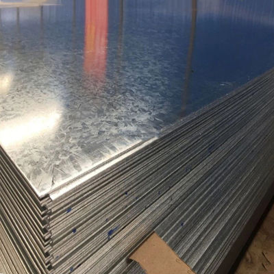 Folha de aço galvanizado de 16 gauge com borda de fenda laminada a frio
