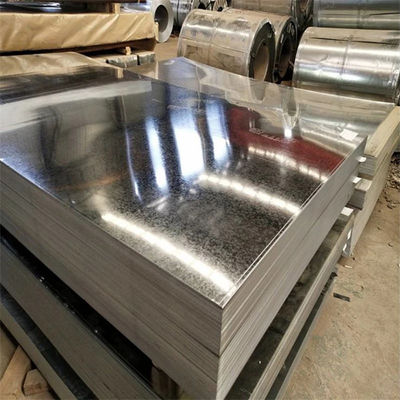 Revestimento de zinco de chapa galvanizada de metal corrugada chapas de aço galvanizadas em técnica de laminagem a frio