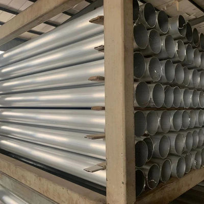 5052 5083 6061 6063 7075 Tubo de alumínio polido anodizado