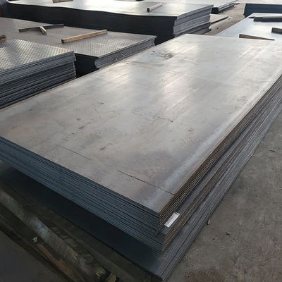 A36 Q235 S235JR HR Chapa de aço carbono laminada a quente 4 mm 6 mm 8 mm 10 mm
