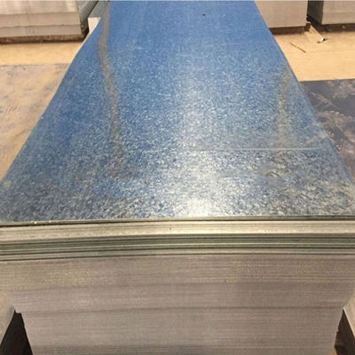 Folhas de aço galvanizadas Tamanhos normais, laminadas a quente, revestidas com zinco 40-600 g/m2