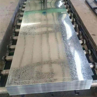 Folhas de aço galvanizadas Tamanhos normais, laminadas a quente, revestidas com zinco 40-600 g/m2