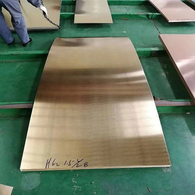 Metal metálico de cobre vermelho laranja com duttilidade e transparência opaca