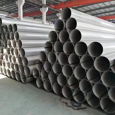 2B Tubo de aço inoxidável de superfície de 3 mm para estruturas retangulares em aplicações industriais