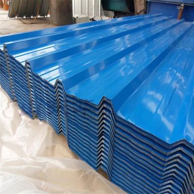 7.5mm GI chapa de telhado de aço ondulado resistente a choques térmicos
