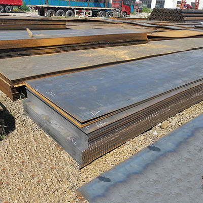 Astm A36 A572 Chapas de aço de carbono leve Ms Chapas de aço de carbono laminadas a quente