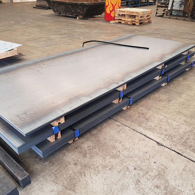 A36 Q235 S235JR HR Chapa de aço carbono laminada a quente 4 mm 6 mm 8 mm 10 mm