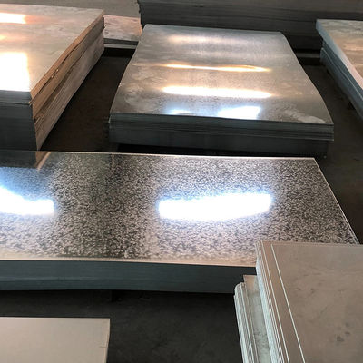SGCC DX53D Chapas metálicas de aço galvanizado para a indústria da construção