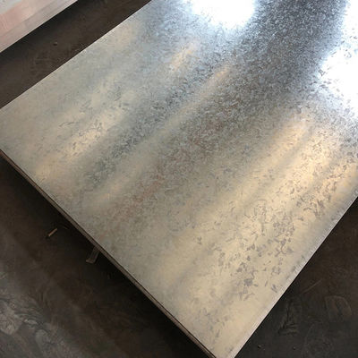 Folhas metálicas de aço revestidas com zinco padrão 0,12-4,0 mm para várias aplicações