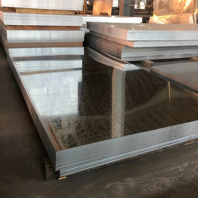 Folha de aço galvanizado de calibre 26 laminada a frio com revestimento de zinco de 40-600 g/m2